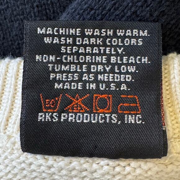 Vintage Harley Davidson Racing Sweater 100% Cotton Stripes Pullover Sweater - Picture 8 of 8